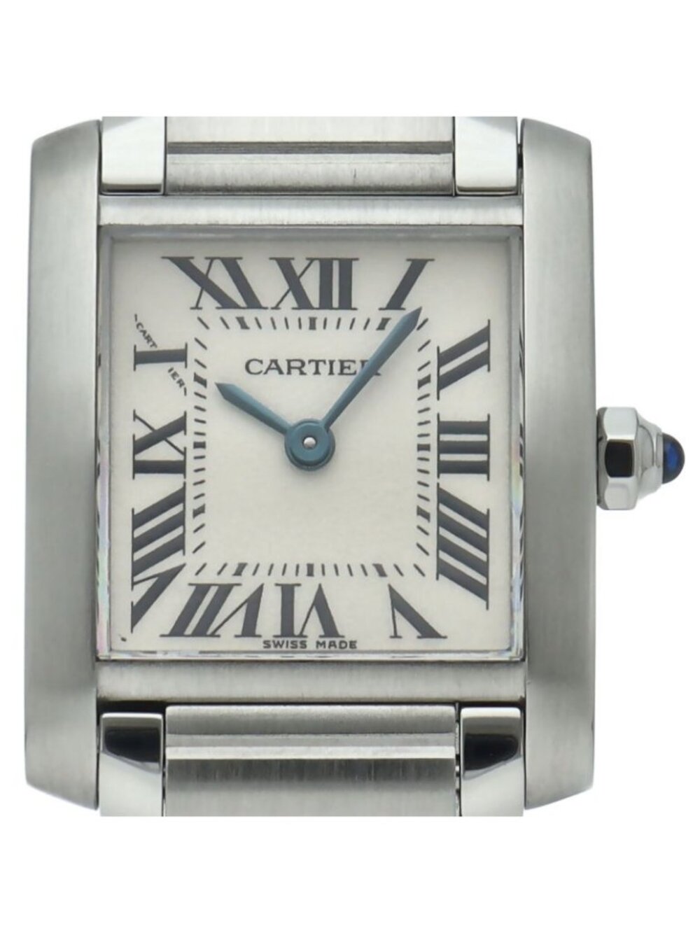 Cartier Tank Francaise SM Watch SS Silver